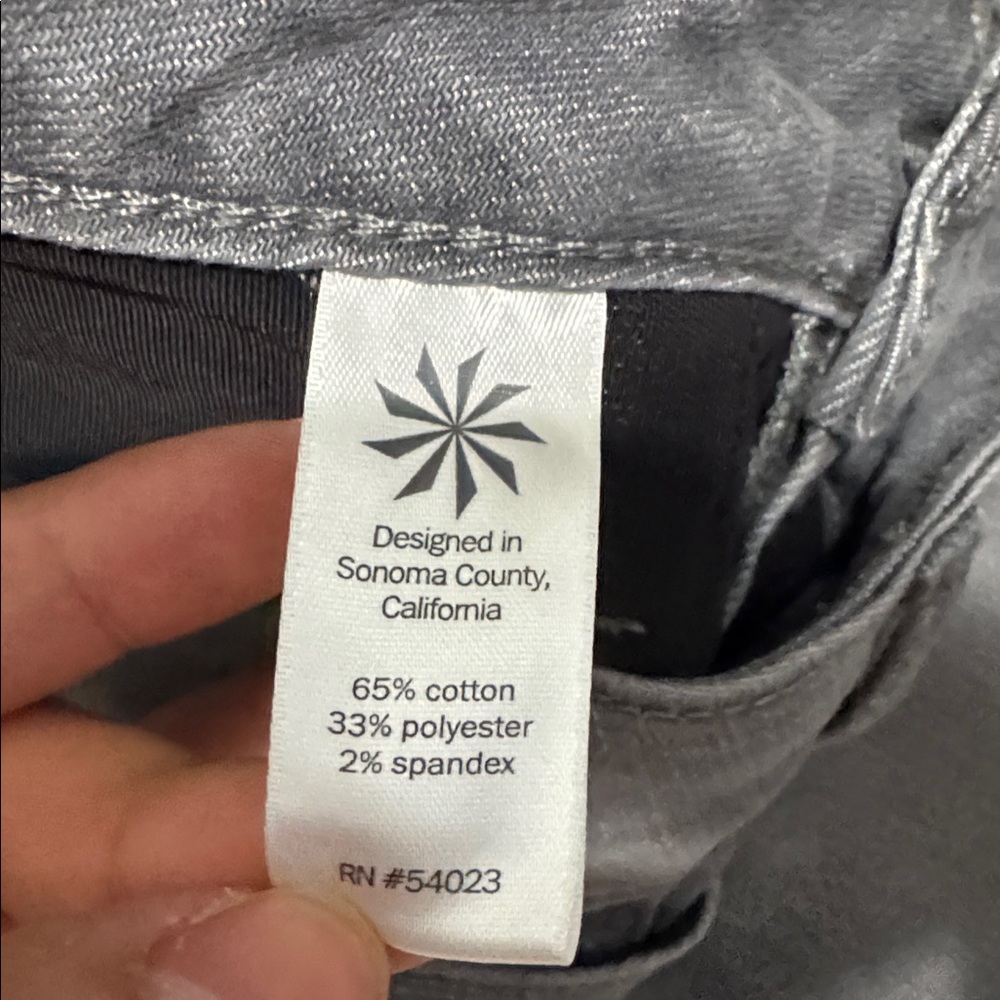 ATHLETA Gray Skinny Jeans - Picture 4 of 5